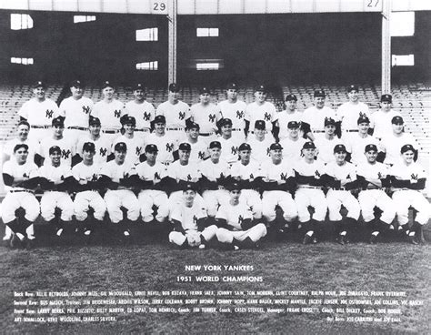 1951 ny yankees roster